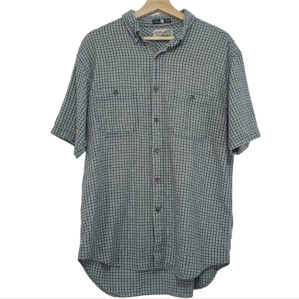 Royal Robbins | Checkered Rugged Outdoor Button Front Short Sleeve Shirt
